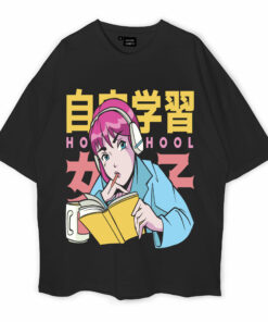 Homeschool Girl Oversized T-Shirt