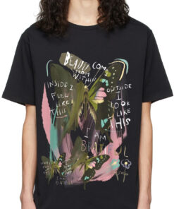 I Am Beautyful Oversized Drop T-Shirt