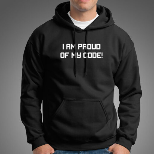 I Am Proud Of My Code Hoodies For Men