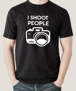 I Shoot People Funny Men’s T-shirt