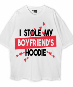 I Stole My Bf’s Oversized T-Shirt