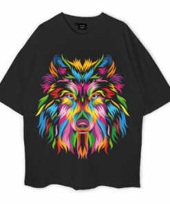 Icoostor Paint Oversized T-Shirt