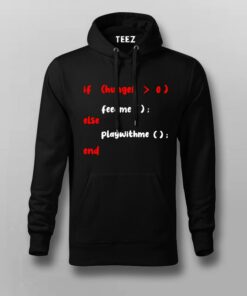 If Hungry Feed me Programming T-Shirt For Men