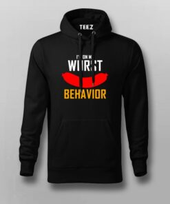 I’m On My Wurst Behavior  T- Shirt For Men