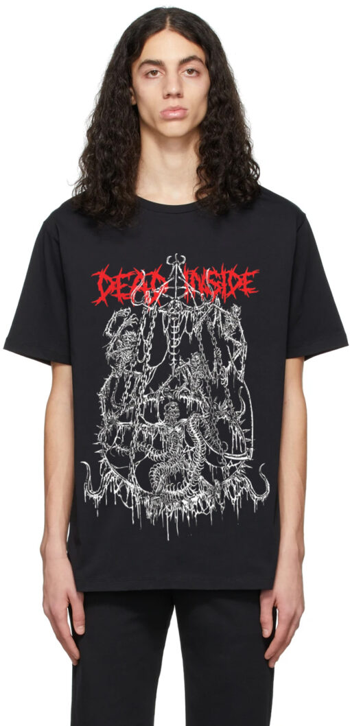 Inside Dead Oversized Drop T-Shirt