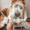 Ivory Bella or Comfort Colors Long Sleeved Merry Christmas Popular Character TeeChristmas Movie Shirt