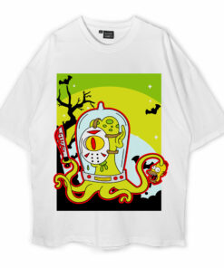 Kang And Kodos Oversized T-Shirt
