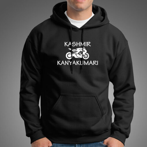 Kashmir To Kanyakumari Road Trip Hoodies For Men