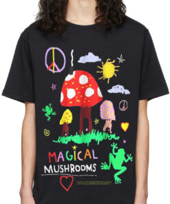Land Mushroom Oversized Drop T-Shirt