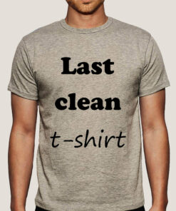 Last Clean T-shirt – Men’s T-shirt