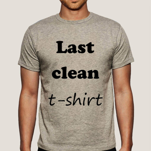 Last Clean T-shirt – Men’s T-shirt