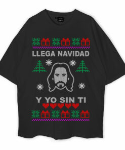 Llega Navidad Oversized T-Shirt