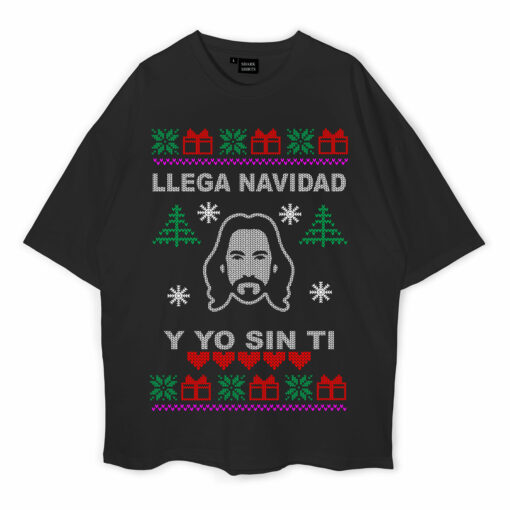 Llega Navidad Oversized T-Shirt