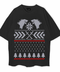 Lost Gods Ugly Christmas Oversized T-Shirt