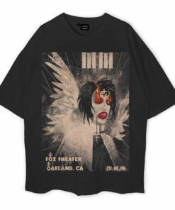 MM Oversized Black T-Shirt