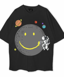 Make A Smile Oversized T-Shirt