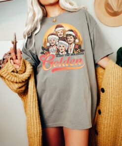 Make the Holidays Golden Tee Bella or Comfort Colors Brand