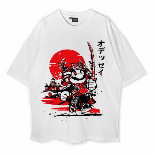 Mario Artist Oversized T-Shirt