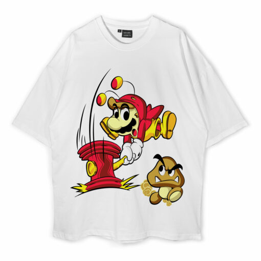 Mario Bros Oversized T-Shirt