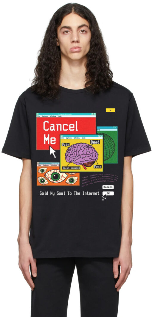 Me Cancel Oversized Drop T-Shirt