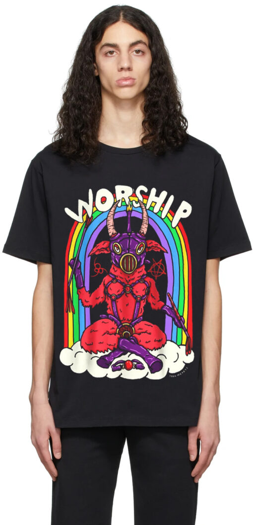 Me Worship Oversized Drop T-Shirt