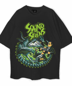 Men In Black Oversized T-Shirt