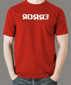 Men’s Coding Error Message Geek Tee