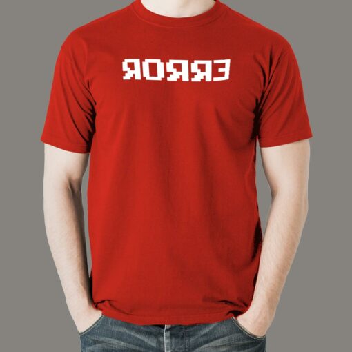 Men’s Coding Error Message Geek Tee