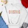 Merry Christmas Pastel Sweatshirt Youth and Adult Sizes  Family Mommy and Me