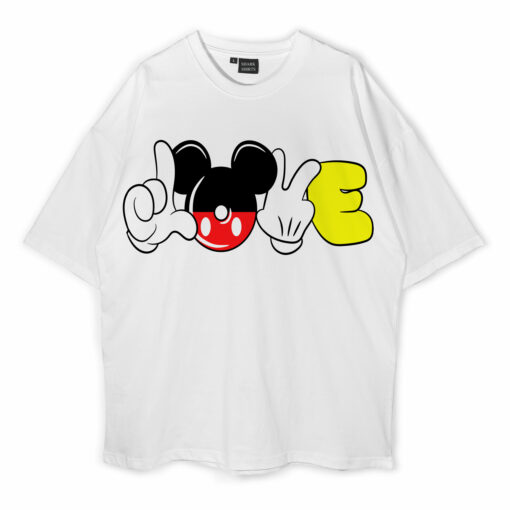 Mickey Mouse Oversized T-Shirt – Shark Shirts