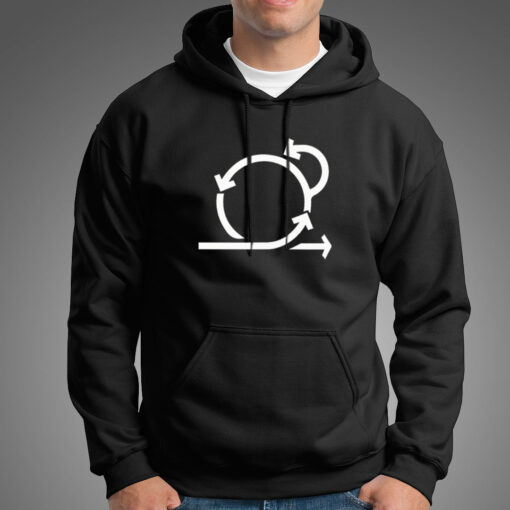 Minimal Scrum Agile Project Management Hoodies For Men