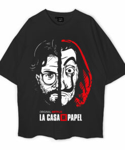 Money Heist Oversized T-Shirt