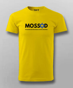 Mossad – Intelligence Agency of Israel T-Shirt For Men