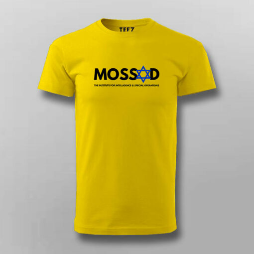 Mossad – Intelligence Agency of Israel T-Shirt For Men