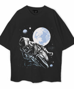 Motorcyclist Sport Bike Rides Oversized T-Shirt