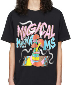 Mushrooms Magical Oversized Drop T-Shirt