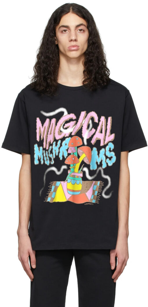 Mushrooms Magical Oversized Drop T-Shirt