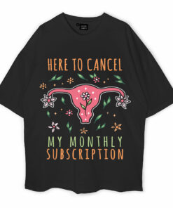 My Monthly Subscription Oversized T-Shirt