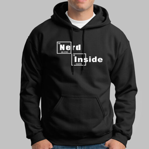 Nerd Inside Hoodies For Men