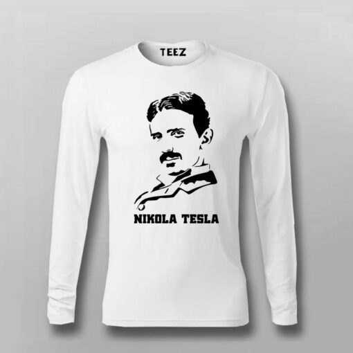 Nikola Tesla Science T-Shirt For Men