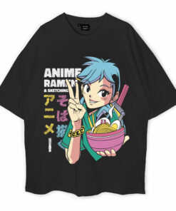 Ninja Delivery Girl Oversized T-Shirt