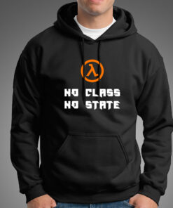 No Class No State Functional Programmer Hoodies For Men