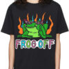 Off Frog Oversized Drop T-Shirt