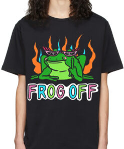 Off Frog Oversized Drop T-Shirt