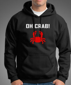 Oh Crab Funny Hoodies For Men
