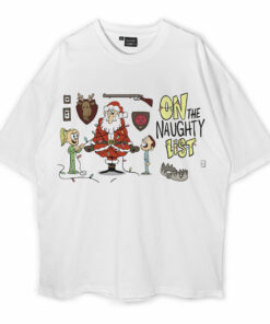 On The Naughty List Oversized T-Shirt