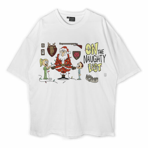 On The Naughty List Oversized T-Shirt