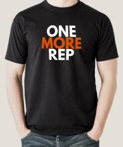 One More Rep Gym – Motivational Men’s T-shirt