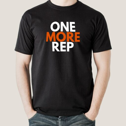 One More Rep Gym – Motivational Men’s T-shirt