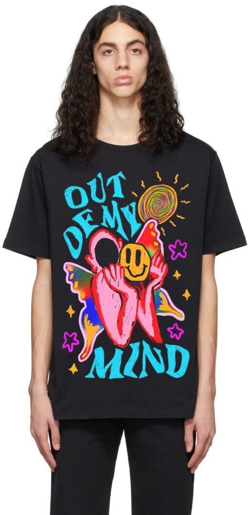 Out Of My Mind Oversized Drop T-Shirt